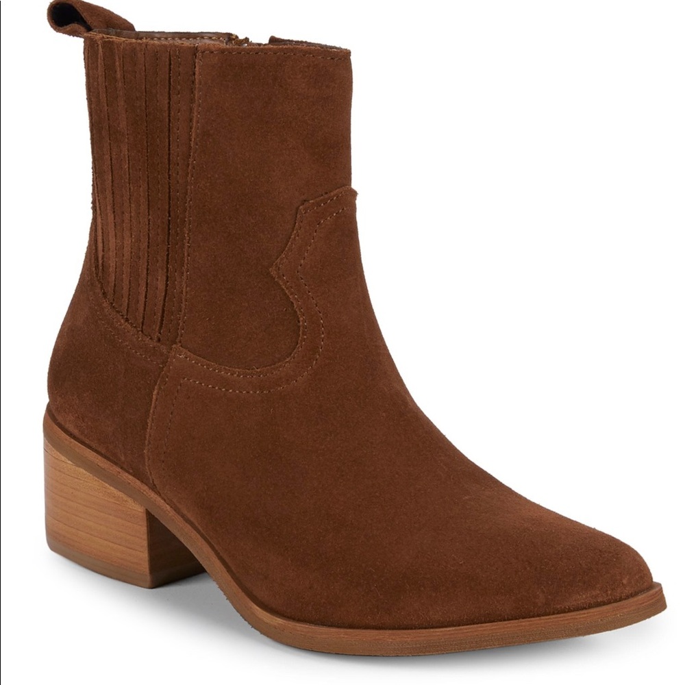 STEVEN BY STEVE MADDEN Chestnut Suede; SZ 7.5 NIB
